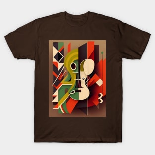 abstract musical instrument design T-Shirt